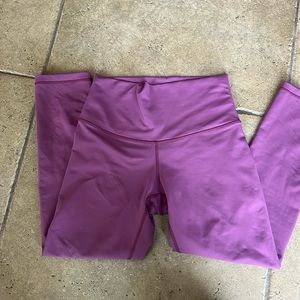 DYI size small dark lavender crop leggings high waisted